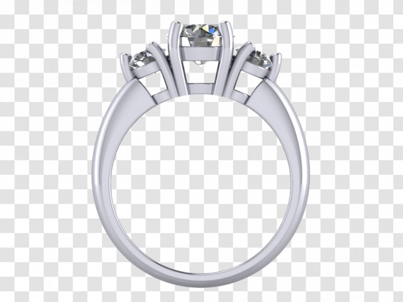 Silver Wedding Ring Body Jewellery - Rings Transparent PNG