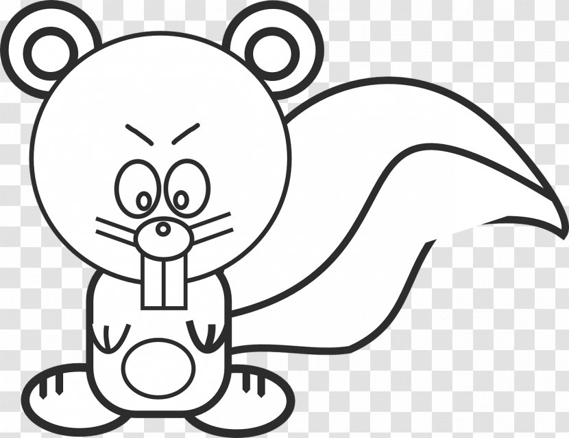 Flying Squirrel Drawing Image Tree Squirrels - Silhouette - Free Cartoon Images Transparent PNG