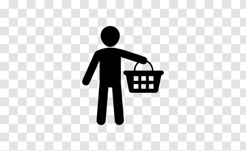 Online Shopping Retail Customer - Black And White - Service Transparent PNG