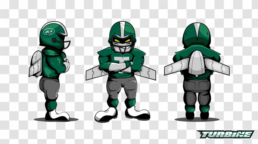 Cartoon Character Product Fiction - NFL NY Jets Logo Transparent PNG