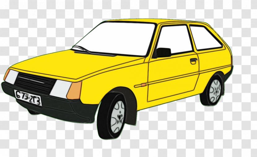 City Car - Compact Hatchback Transparent PNG