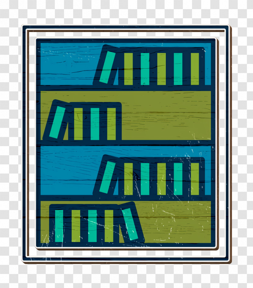 Furniture And Household Icon Bookcase Icon Interiors Icon Transparent PNG