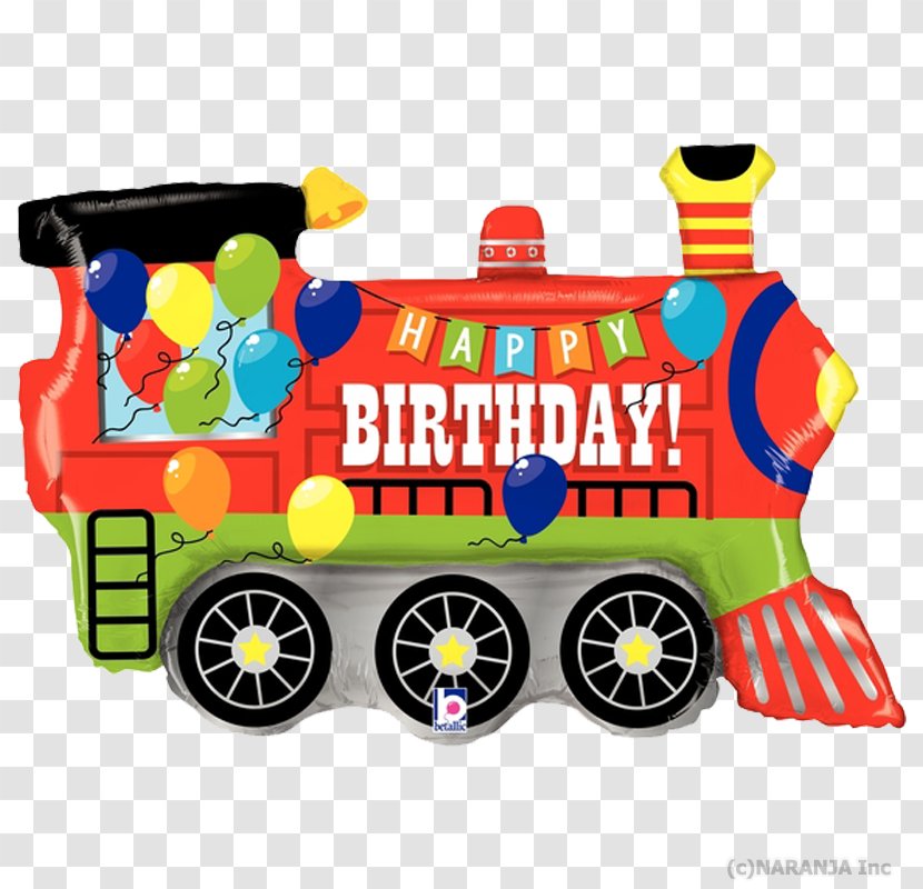 Train Thomas Birthday Balloon Party - Play Transparent PNG