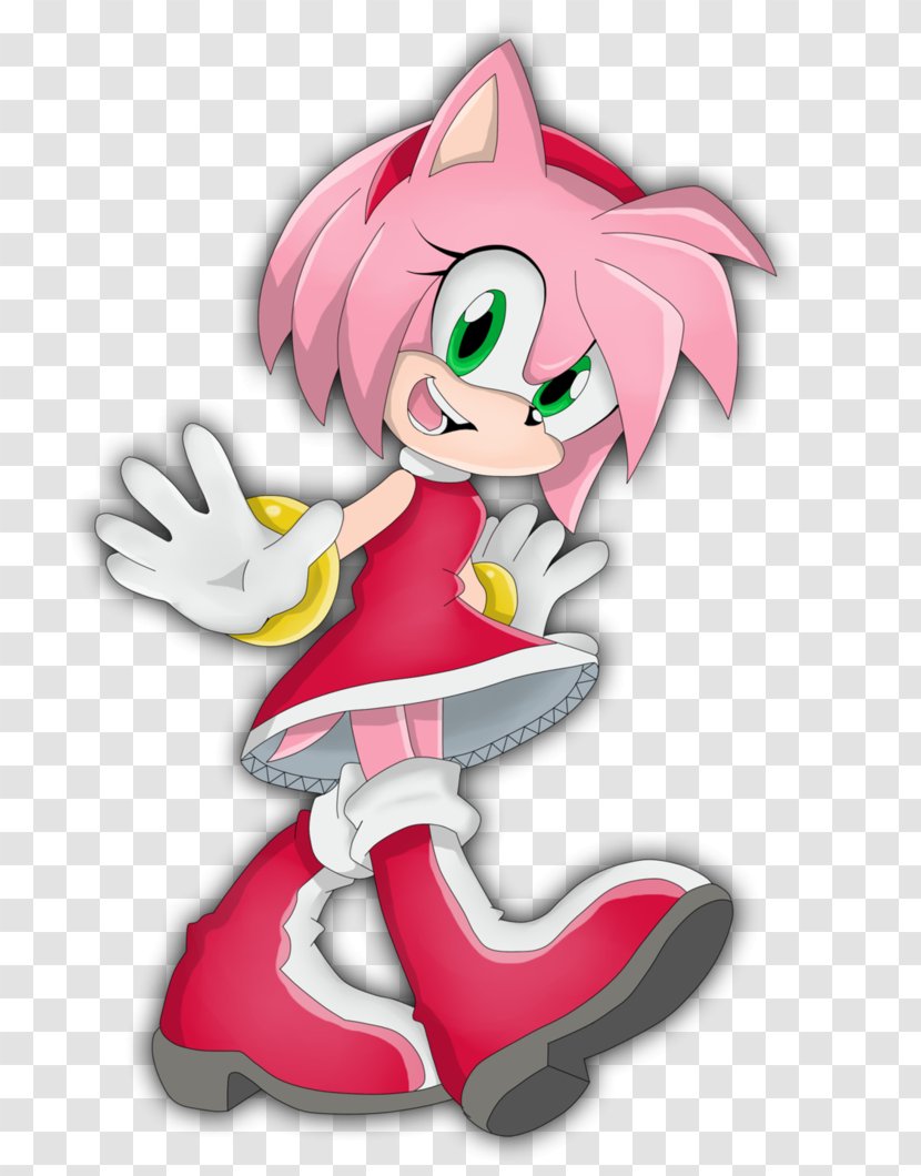 Amy Rose Sonic & Sega All-Stars Racing Minnie Mouse The Hedgehog - Watercolor Transparent PNG