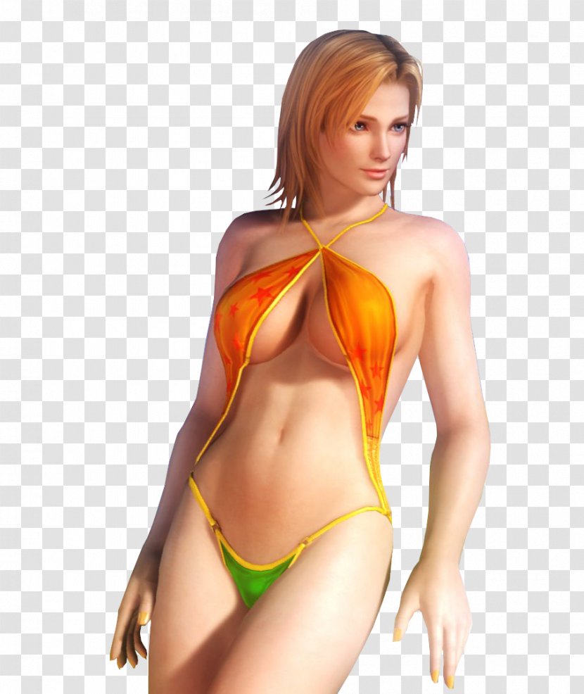 Dead Or Alive 5 Last Round Xtreme Beach Volleyball Tina Armstrong - Cartoon - Lisa Transparent PNG