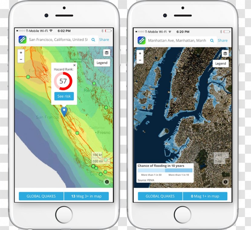 Smartphone Earthquake Prediction Landslide Seismic Hazard - Gadget Transparent PNG