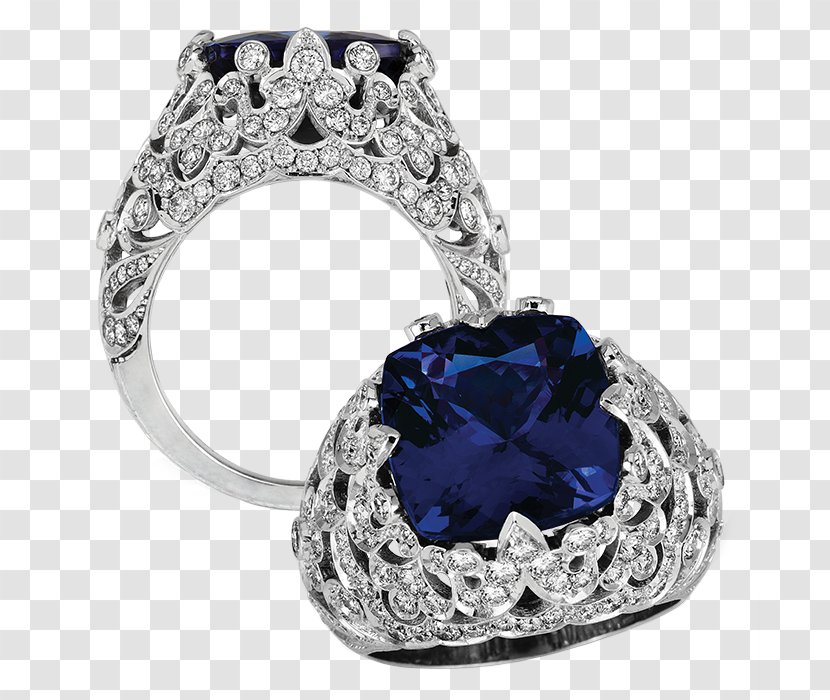 Jewellery Engagement Ring Gemstone Sapphire Transparent PNG