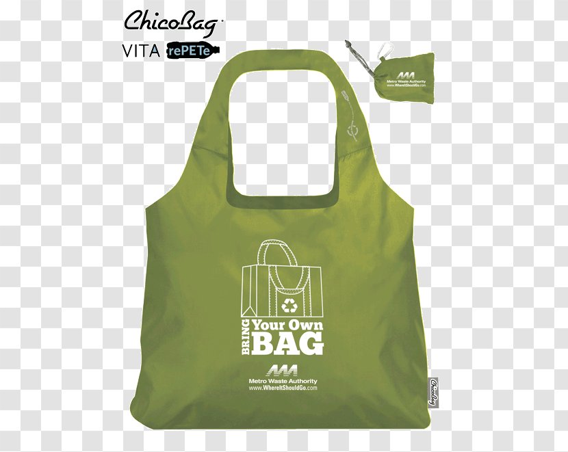 Tote Bag ChicoBag Company Shopping Bags & Trolleys - Green - Design Transparent PNG