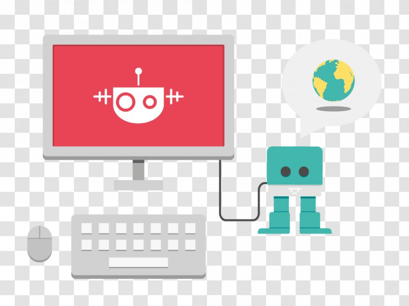 Brand Logo Robot - Sign - Hello World Transparent PNG