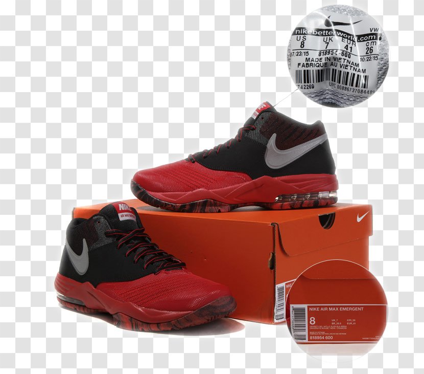 Sneakers Nike Air Max Skate Shoe - Vecteur Transparent PNG