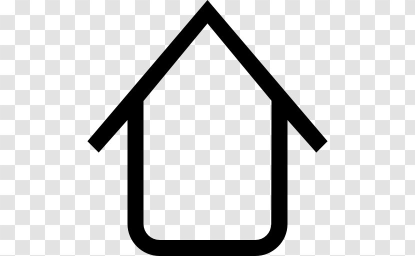 House Shape Arrow - Symbol Transparent PNG