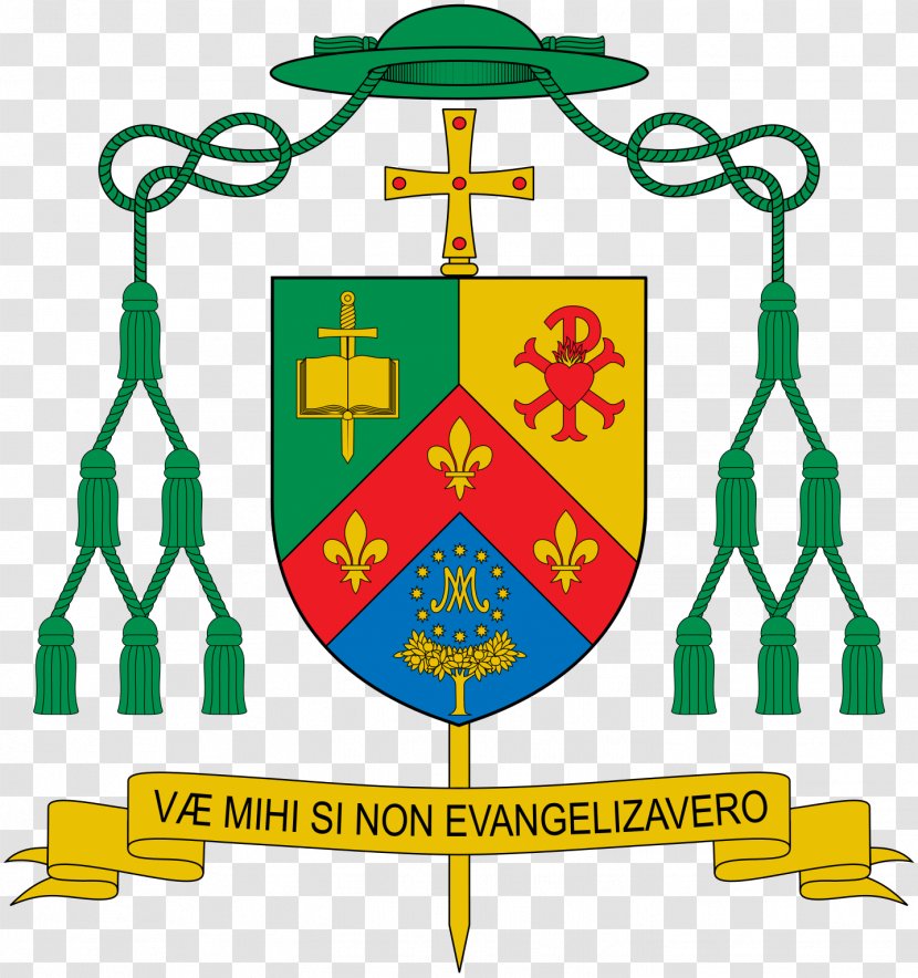Archbishop Ecclesiastical Heraldry Catholicism Diocese - Pope John Paul Ii - Marte Transparent PNG