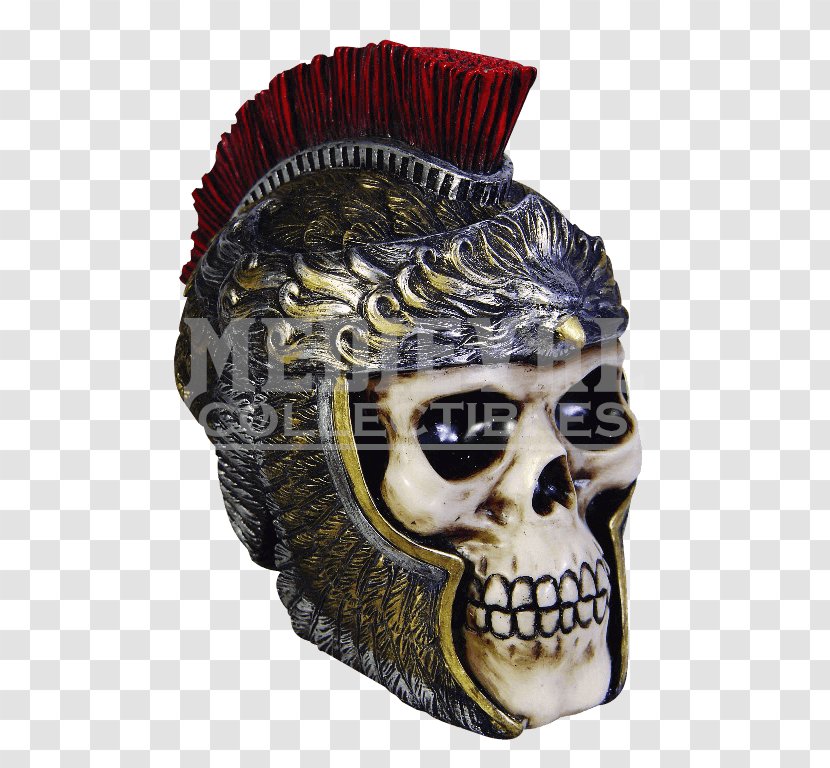 Skull Latex Mask Face Human Skeleton - Neck - Roman Eagle Transparent PNG