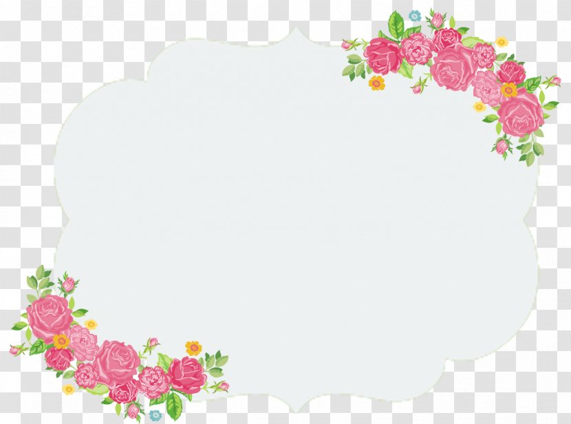 Symmetry Flower Wall Pattern - Rectangle - The Perfect Combination Of Flowers And Transparent PNG