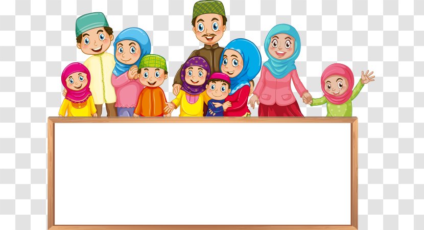 Children's Day Vector Graphics Illustration Clip Art - Family - Arabic Iftar Png Child Transparent PNG