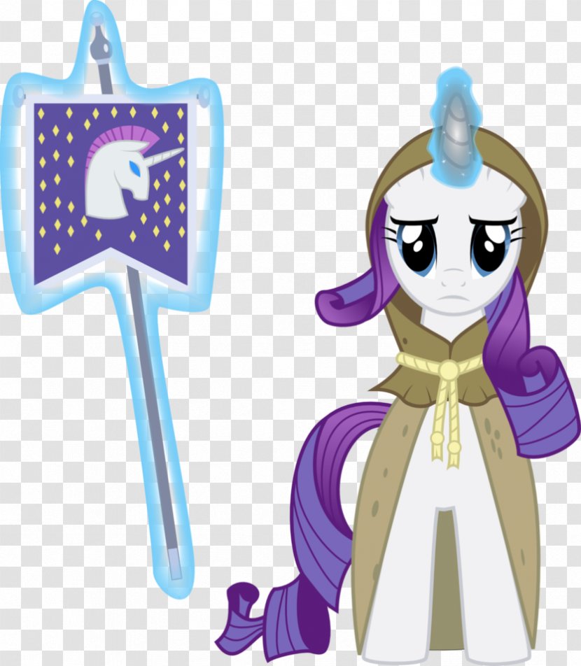 Violet Purple Lavender Cartoon Character - Unicorn Head Transparent PNG