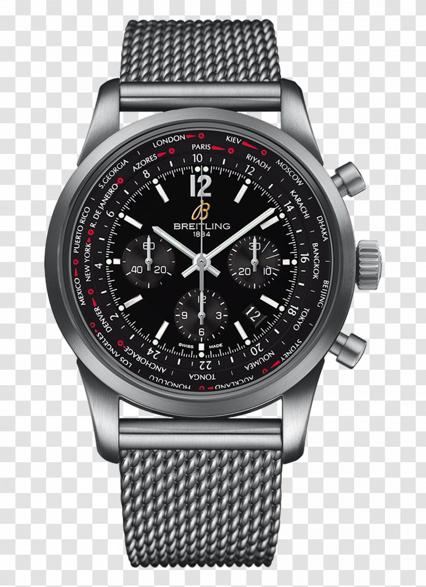 Breitling SA Diving Watch Chronograph Jewellery - Watchmaker Transparent PNG