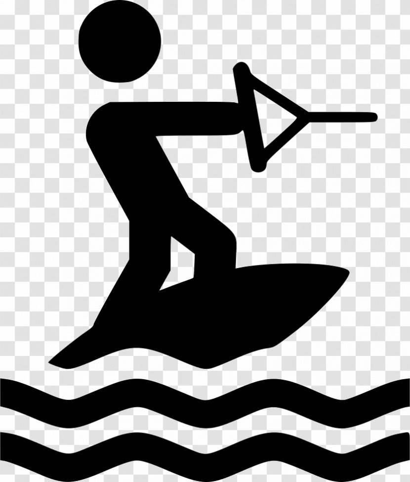 Wakeboarding Wakestock Water Skiing Drawing Clip Art - Silhouette - Surfing Transparent PNG