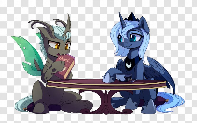 Princess Luna DeviantArt Twilight Sparkle Horse - Mammal - Table Manners Transparent PNG