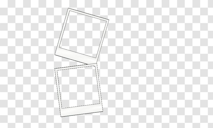 Paper Rectangle Square - Polaroid Transparent PNG