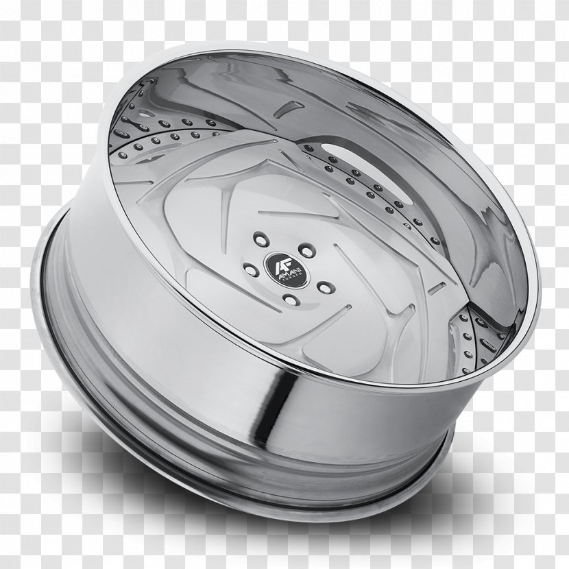 Alloy Wheel Rim Silver - Lips Model Transparent PNG