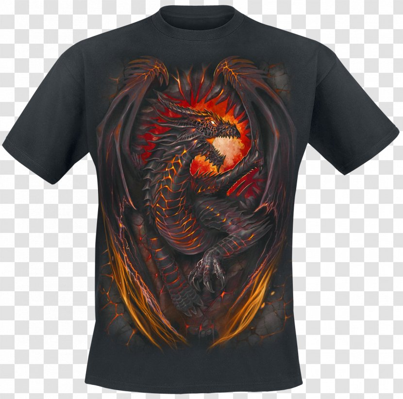 T-shirt Furnace Chinese Dragon Clothing Transparent PNG