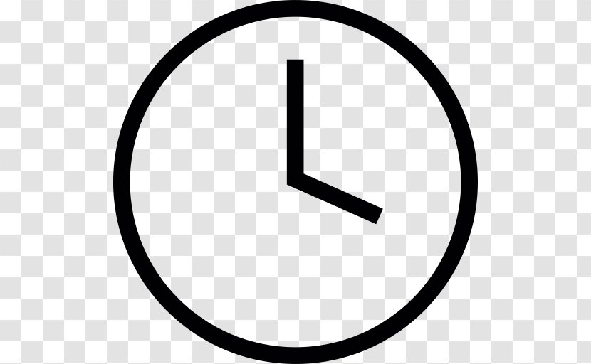 Time Symbol Clock - Vektor Transparent PNG