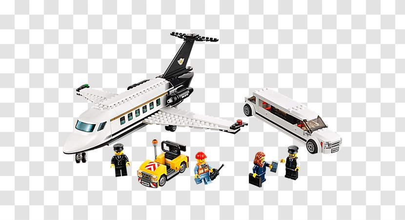 LEGO 60102 City Airport VIP Service Lego Toy Minifigure - Airline Transparent PNG