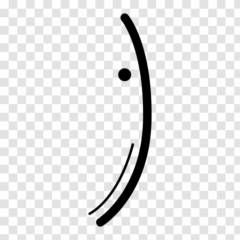 Line Crescent Emoticon Transparent PNG