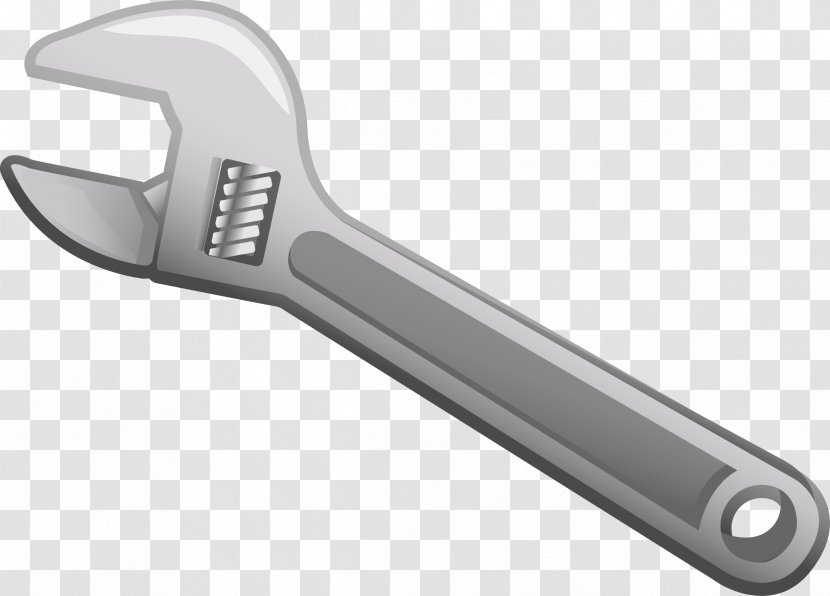 Spanners Adjustable Spanner Clip Art - Plumber - Pipe Wrench Transparent PNG