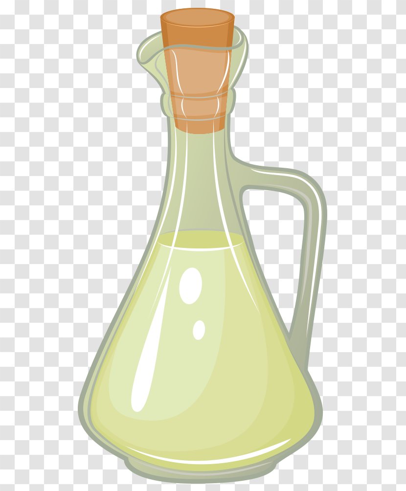 Glass Bottle Download - Yellow - Water Mounted Hand-painted Cartoon Transparent PNG