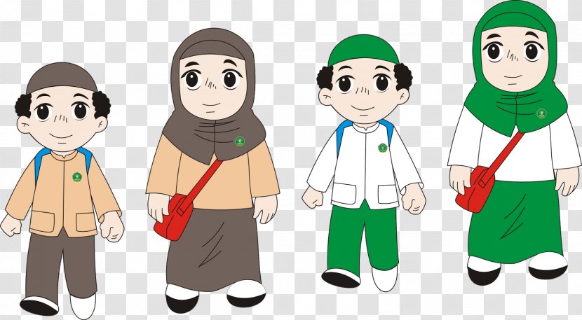 Cartoon Child Clip Art - Islam - Muslim Transparent PNG