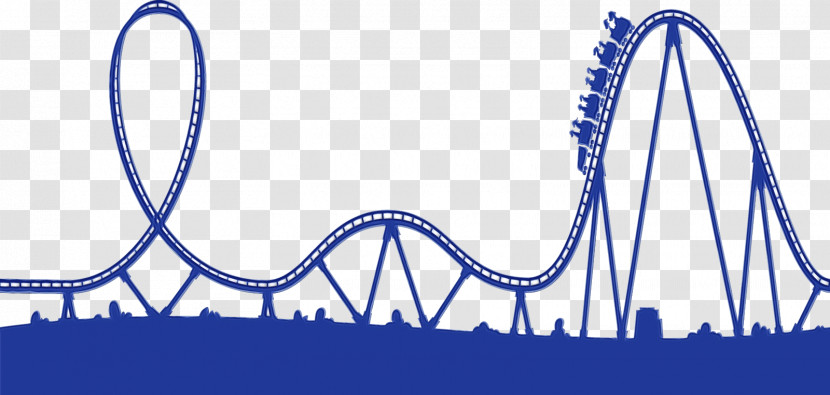 Roller Coaster Amusement Park Transparent PNG