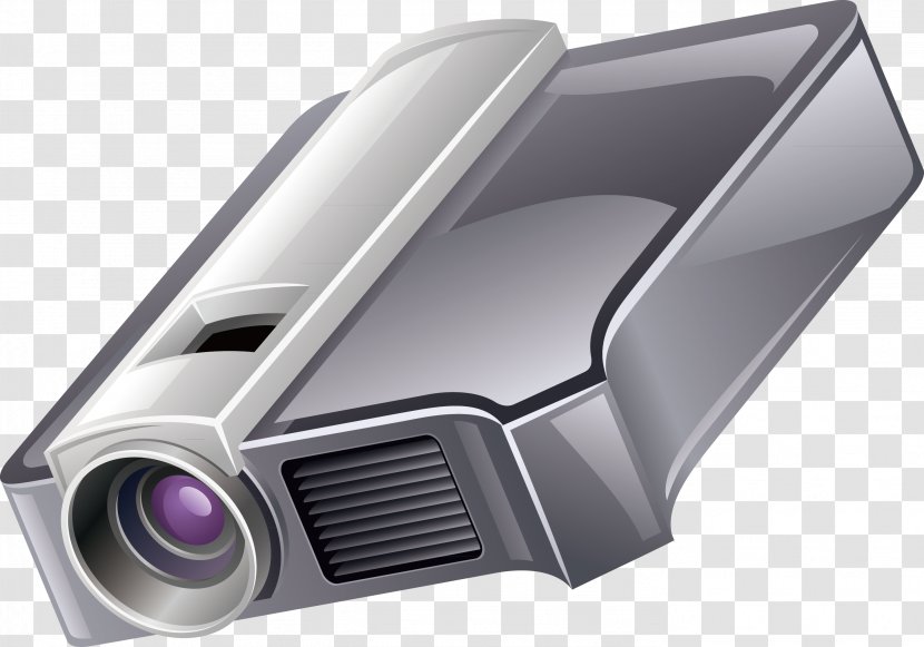 Car Automotive Design Projection LCD Projector - The Is Exquisite And Transparent PNG