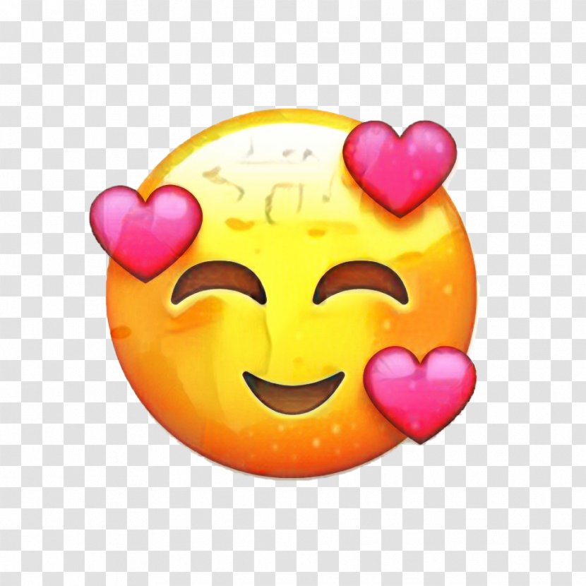 Love Heart Emoji - Happy Transparent PNG