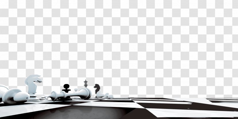 Chessboard Xiangqi - Monochrome Photography - International Chess Transparent PNG