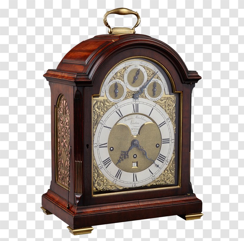 Floor & Grandfather Clocks Antique Clothing Accessories - Longcase Clock - Vintage Transparent PNG
