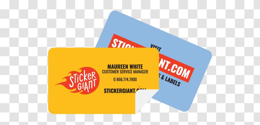 Sticker Label Business Cards Decal Logo - Bussines Card Transparent PNG