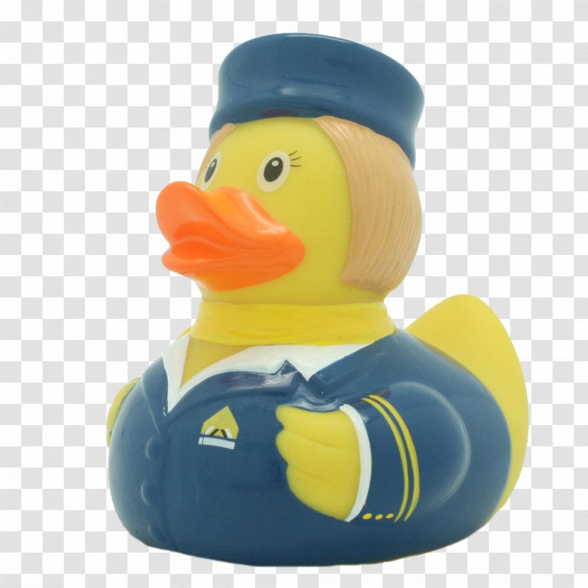 Limassol Duck Store Rubber Aircraft Pilot Lilalu Holiday Female - Water Bird Transparent PNG