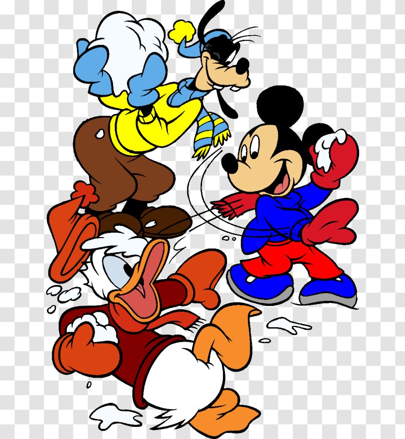 Mickey Mouse Minnie Rudolph Goofy Donald Duck - Area Transparent PNG