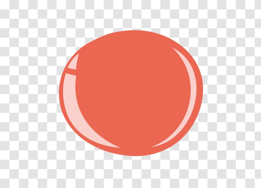 Circle Oval Maroon - Orange - Pedicure Transparent PNG