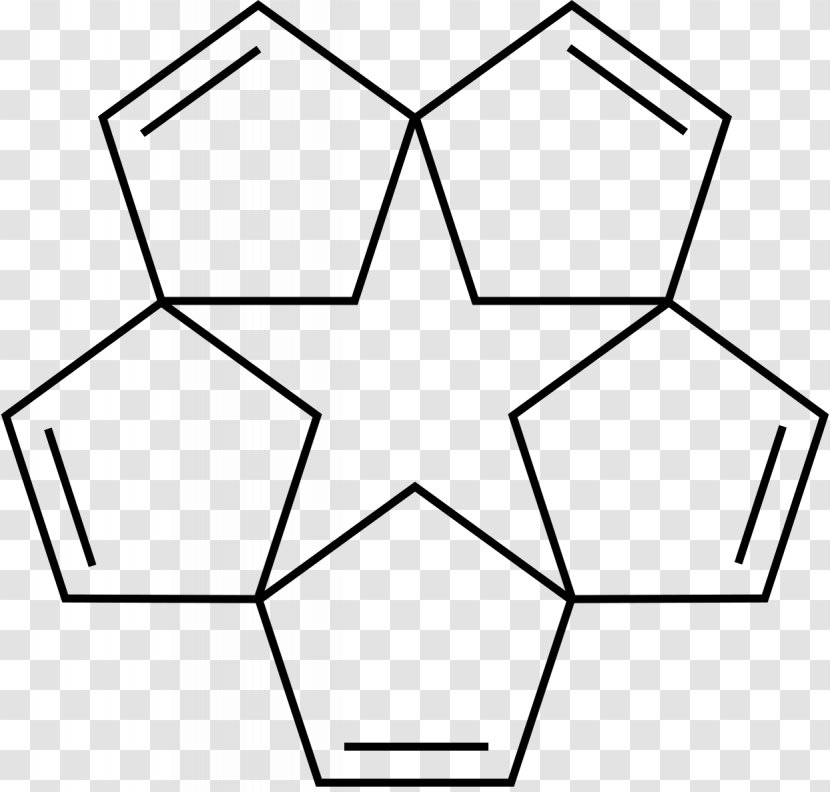 Five-pointed Star Coloring Book Drawing Clip Art - Area - Black Transparent PNG