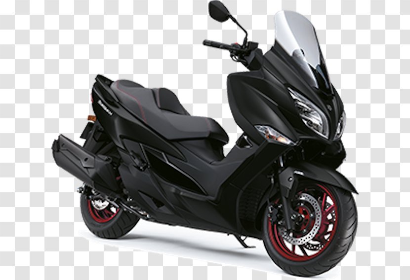 Suzuki Burgman 400 Scooter Motorcycle Transparent PNG