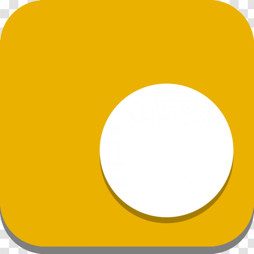 Circle Point Font - Yellow - Ping Pong Transparent PNG