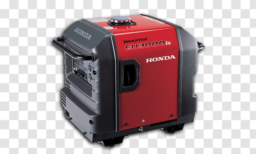 Honda Power Equipment EU3000i Inverter Generator Engine-generator Electric EU7000iS Transparent PNG
