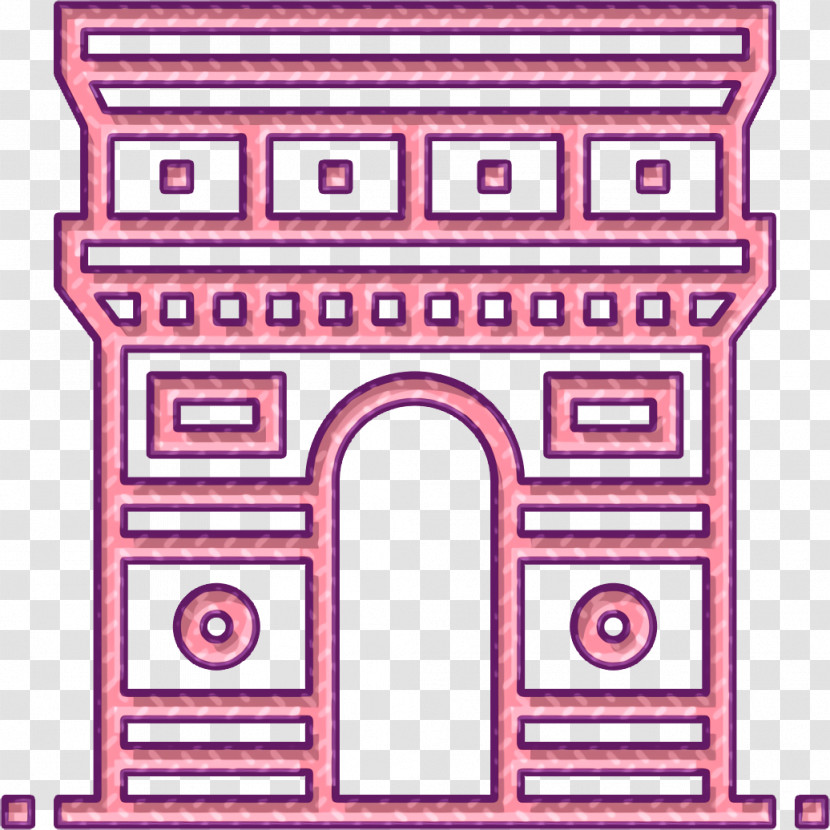 Triomph Arc Icon France Symbols Icon Transparent PNG