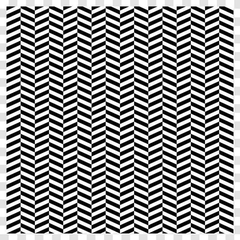 Herringbone Pattern Black White - Design Transparent PNG