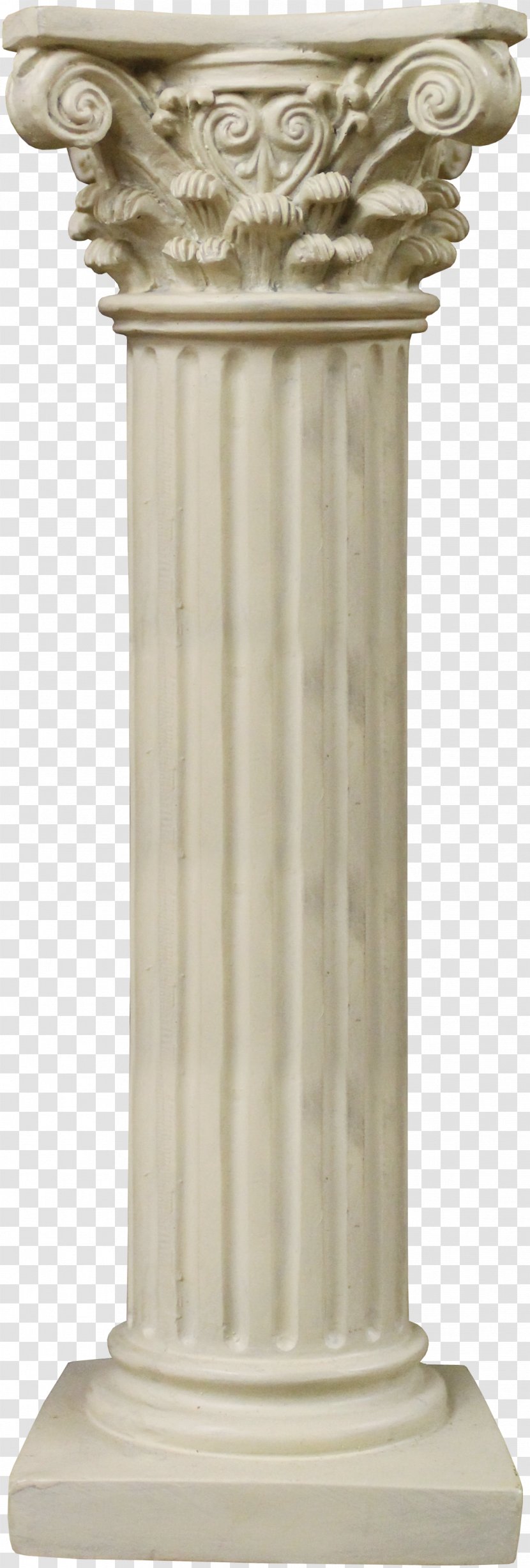 Sculpture Image Column Stone Carving Download - Curtain - Boaz And Jachin Pillars Transparent PNG
