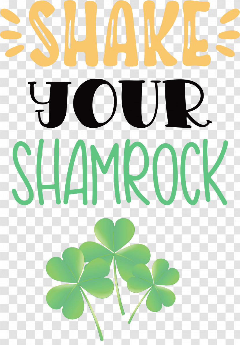 Shake Your Shamrock St Patricks Day Saint Patrick Transparent PNG