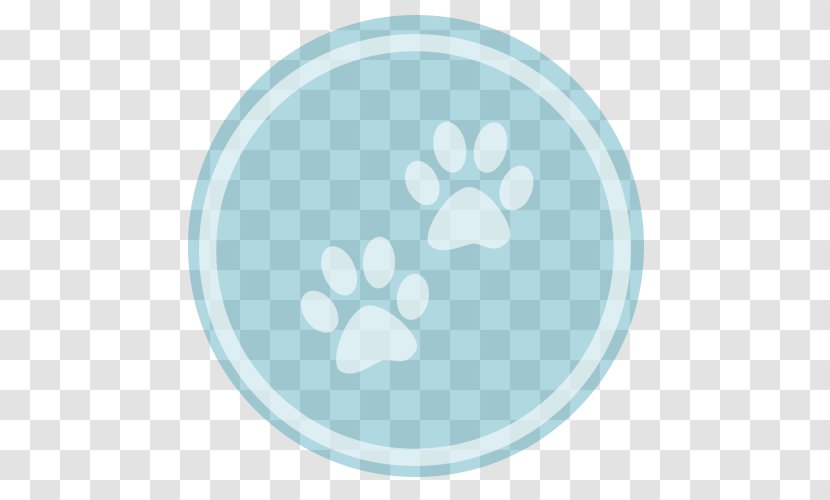 Paw Dog Product Font - Aqua - Saving Grace Transparent PNG